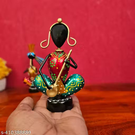Metal TIny Musician Decorative Showpiece Set Of Two
